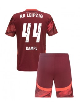 RB Leipzig Kevin Kampl #44 Replika Borta Kläder Barn 2024-25 Kortärmad (+ byxor)